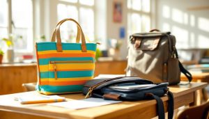 découvrez notre sélection de sacs et cabas pratiques, spécialement conçus pour accompagner vos journées de cours. alliez style et fonctionnalité avec nos modèles adaptés à vos besoins quotidiens.