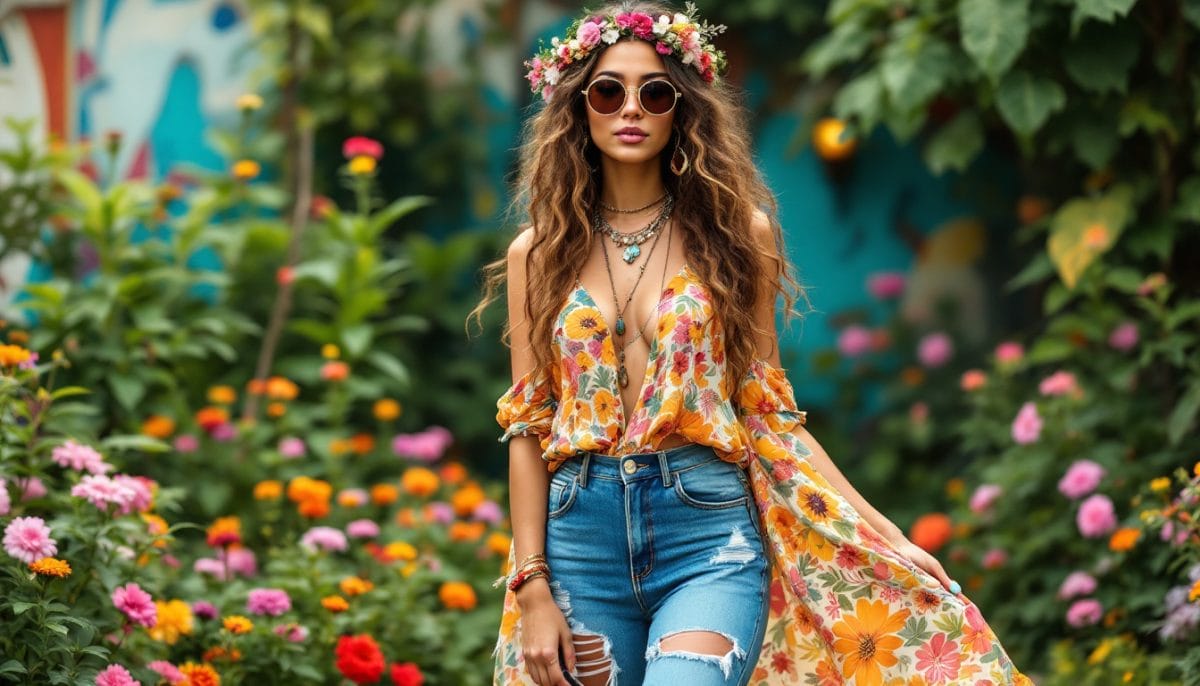 découvrez le style hippie chic, une fusion parfaite entre élégance et attitude bohème. laissez-vous inspirer par des tenues fluides, des motifs colorés et des accessoires uniques qui reflètent votre individualité tout en restant tendance.