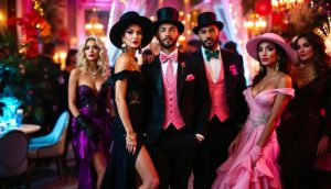 découvrez des idées originales de déguisements pour une soirée à thème 'tenue chic, détail choc' ! que vous soyez une femme ou un homme, trouvez l'inspiration pour briller avec élégance et audace. soyez le centre d'attention grâce à des tenues raffinées agrémentées de touches surprenantes.
